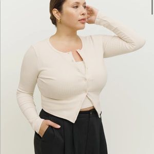 Reformation Ruby Cardigan + Tank Set